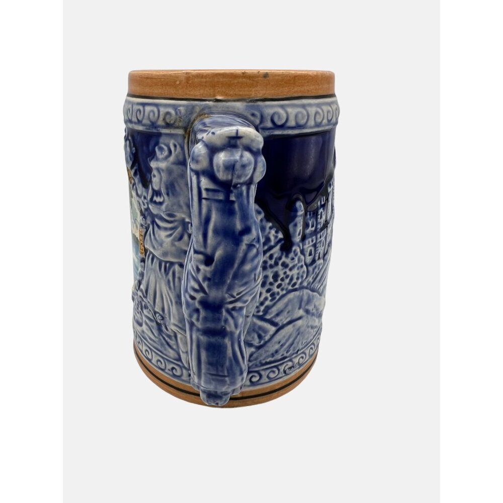 Vintage Florida Souvenir Ceramic Beer Stein 4.75" Tall Japan German Design - Picture 4 of 6